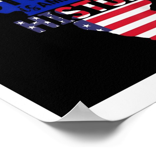 Bhm Gift Black History Is American Poster (Coin)