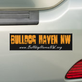 BHNW-bumpersticker Bumpersticker (Op auto)