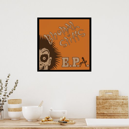 Bhopal Stiffs Poster (Keuken)