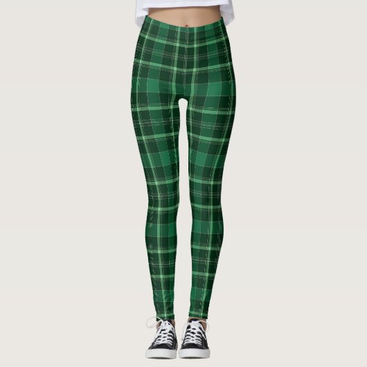 Bhreacain Uaine Leggings (Voorkant)