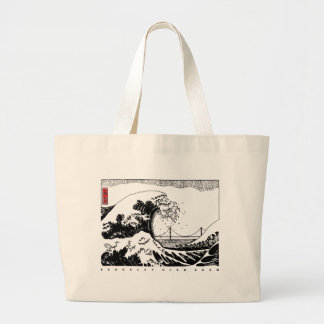 BHS Crew-tas met golfdesign + bootlogo Grote Tote Bag