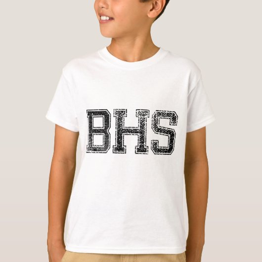 BHS High School - , depressief T-shirt (Voorkant)