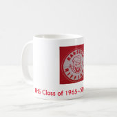 BHS-klasse van 1965 50e jaar Jubileum Koffiemok (Voorkant links)