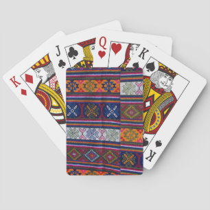Bhutaans Textiel Pokerkaarten