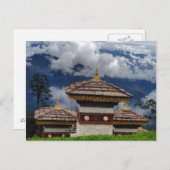 Bhutan Briefkaart (Voorkant / Achterkant)
