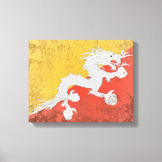 Bhutan Canvas Afdruk (Voorkant)