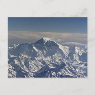 BHUTAN. Eeuwige sneeuw op de Everest Mountain, Briefkaart