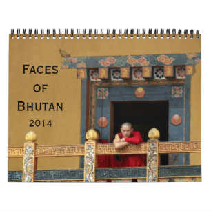 bhutan gezichten voor 2014 kalender