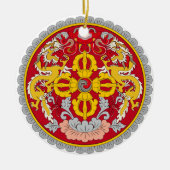 BHUTAN*- ornement fait sur commande de Noël (Devant)