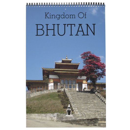 bhutan reist kalender (Hoes)