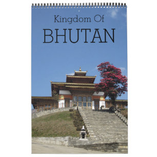 Bhutan reizen kalender