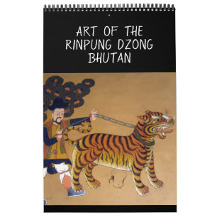 Bhutan Rinpung-kunst Kalender