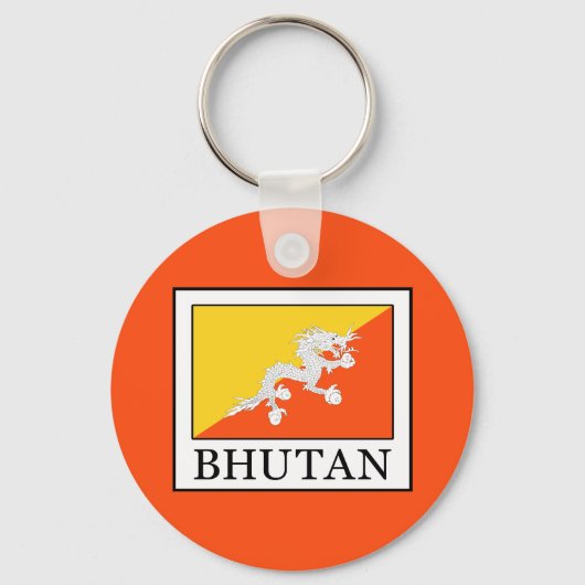 Bhutan Sleutelhanger (Voorkant)