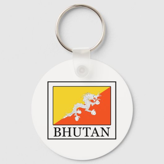 Bhutan Sleutelhanger (Voorkant)