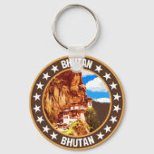 Bhutan Sleutelhanger (Achterkant)