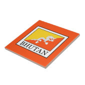 Bhutan Tegeltje (Zijkant)