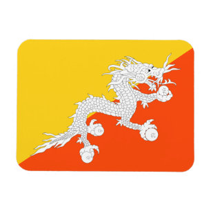 Bhutan vlag magneet