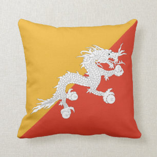 Bhutan Vlagkussen Kussen