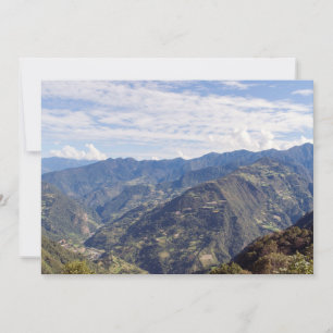 Bhutan vreedzame oostelijke bergen - Himalaya Kaart