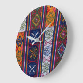 Bhutanese textielstof grote klok (Hoek)