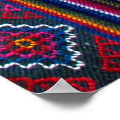 Bhutanese textielstof poster (Hoek)