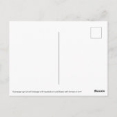 Bhutaneslandschap Briefkaart (Achterkant)