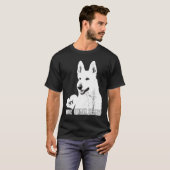Bhymer Love My White German Shepherd T-shirt (Voorkant volledig)