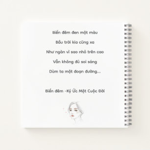 BIỂN ĐÊM- MemoryUs Journaal Notitieboek