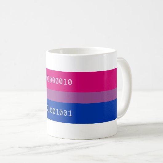 Bi Binary Mug (Devant droit)