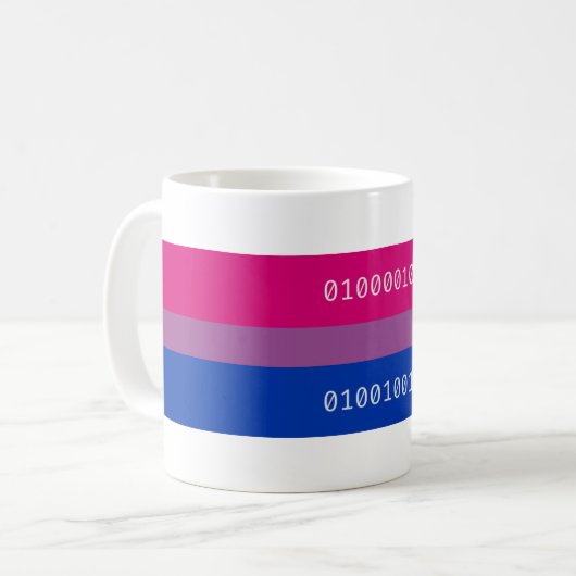 Bi Binary Mug (Devant gauche)