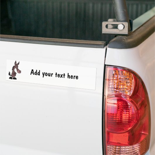 BI - Custom Stubborn Mule Bumpersticker (Op Truck)
