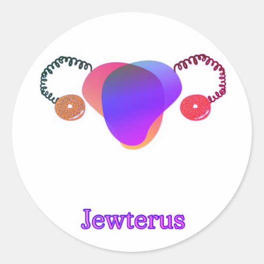 Bi Jewterus Sticker (Voorkant)