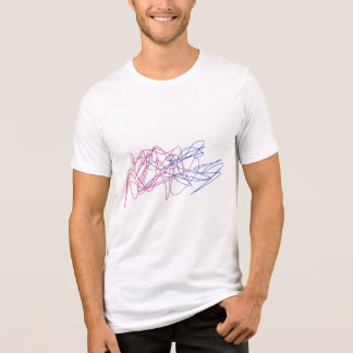 Bi Mess/Bi Panic Mannen Tri-Blend Shirt