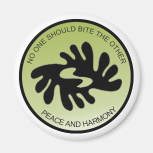 BI NKA BI PEACE EN HARMONY Magnet Magneet