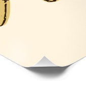 Bi-plans Art Déco - jaune sans texte. (Coin)