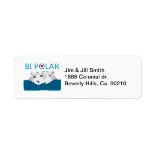 Bi Polar-Beren Etiket