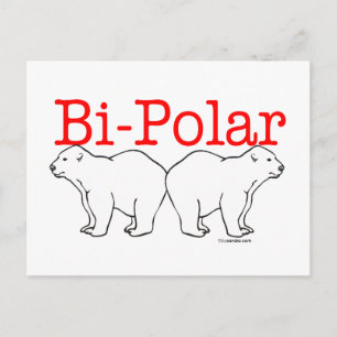 Bi-Polar Briefkaart