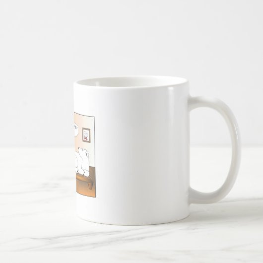 Bi-Polar Cartoon Coffe Mug Koffiemok (Rechts)
