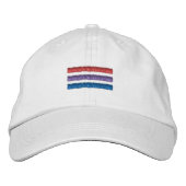 Bi Pride Embroide Baseball Pet (Voorkant)
