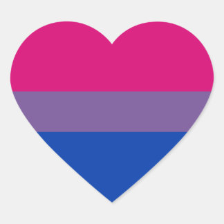 Bi Pride Flag Sticker Sheets (Hart)