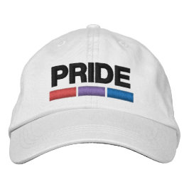 Bi Pride Geborduurde Pet