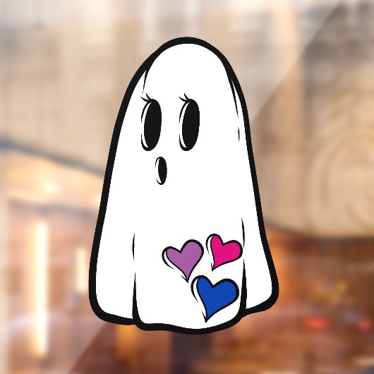 Bi Pride Geest Raamsticker (Vel 2)