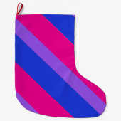 Bi Pride Holiday Grote Kerstsok (Voorkant)