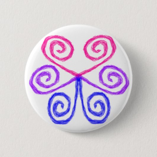 Bi Pride Ronde Button 5,7 Cm (Voorkant)