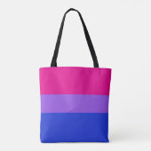 Bi Pride Schoudertas Draagtas (Achterkant)