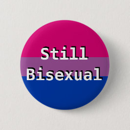 Bi+ Pride vlag nog steeds biseksuele Button