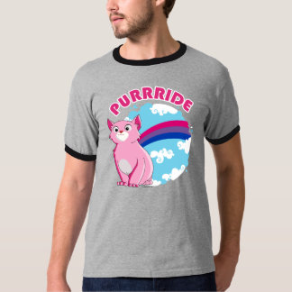 Bi Purrride Kat - LGBT Design -.png T-shirt