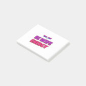 Bi-vrouw-energie Post-it® Notes (Schuin)