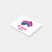 Bi Vrouw Energie Post-it® Notes (Schuin)
