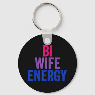 Bi Wife Energy Bisexual Pride Sleutelhanger